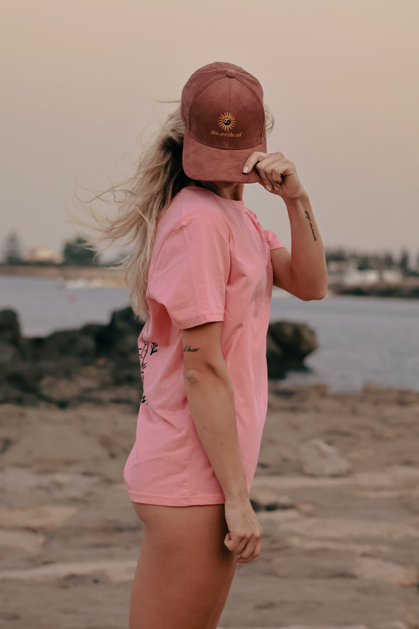 YOU ARE THE SOL Organic Cord Cap