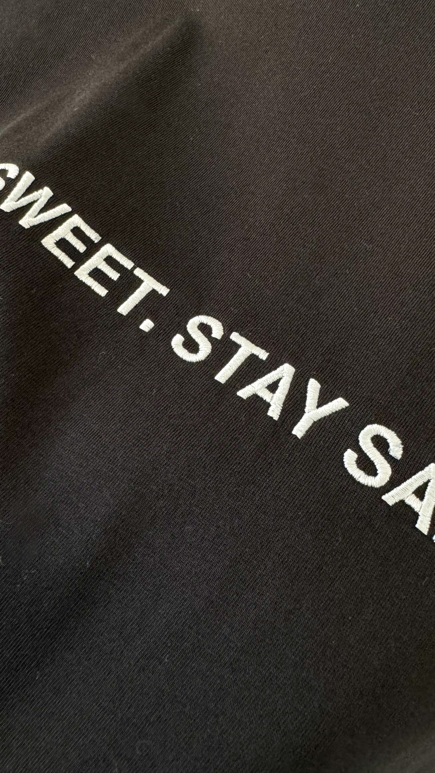 F*ck Sweet Stay Salty T-Shirt Blacki