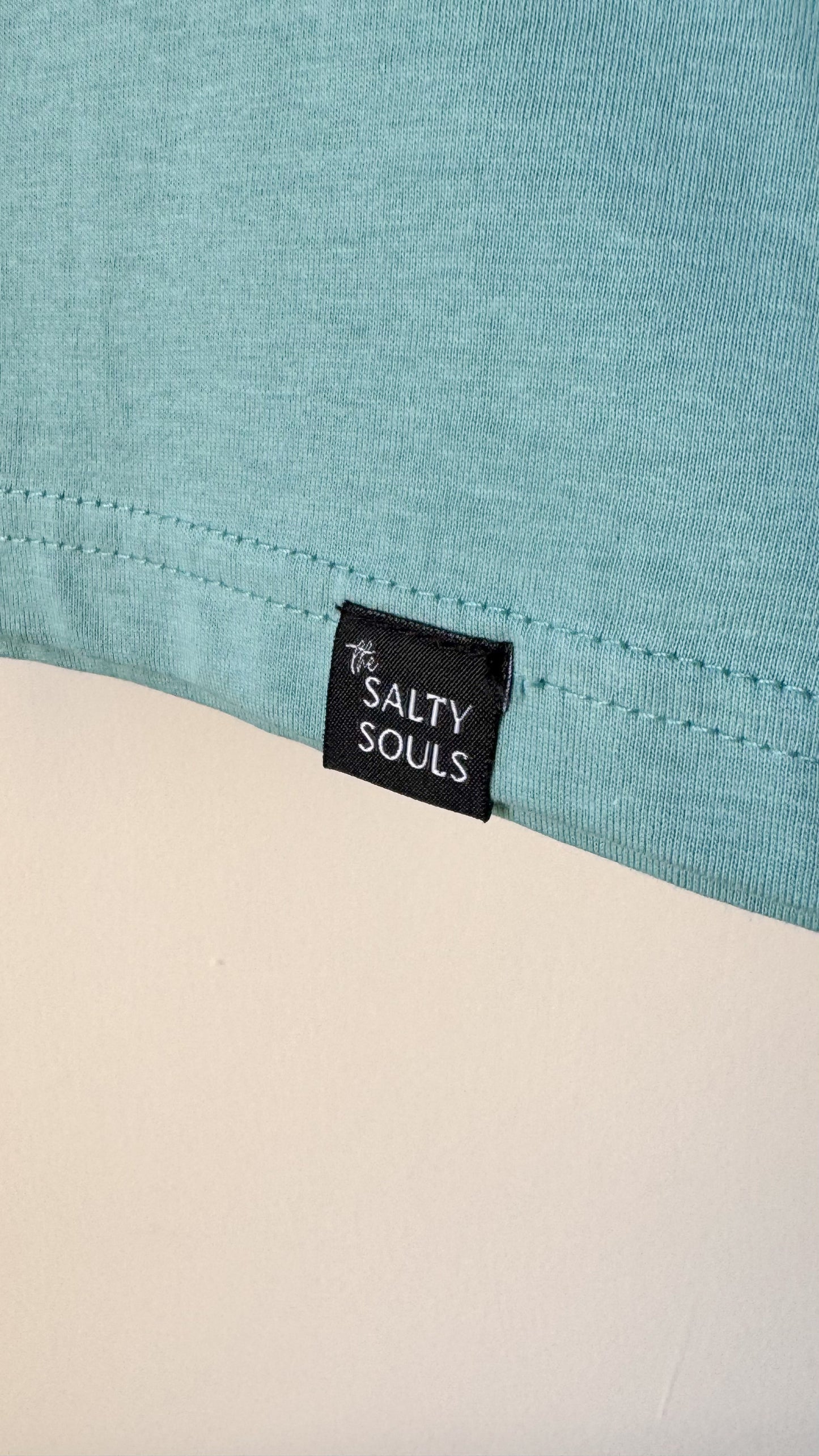 Salty Human T-Shirt Aqua