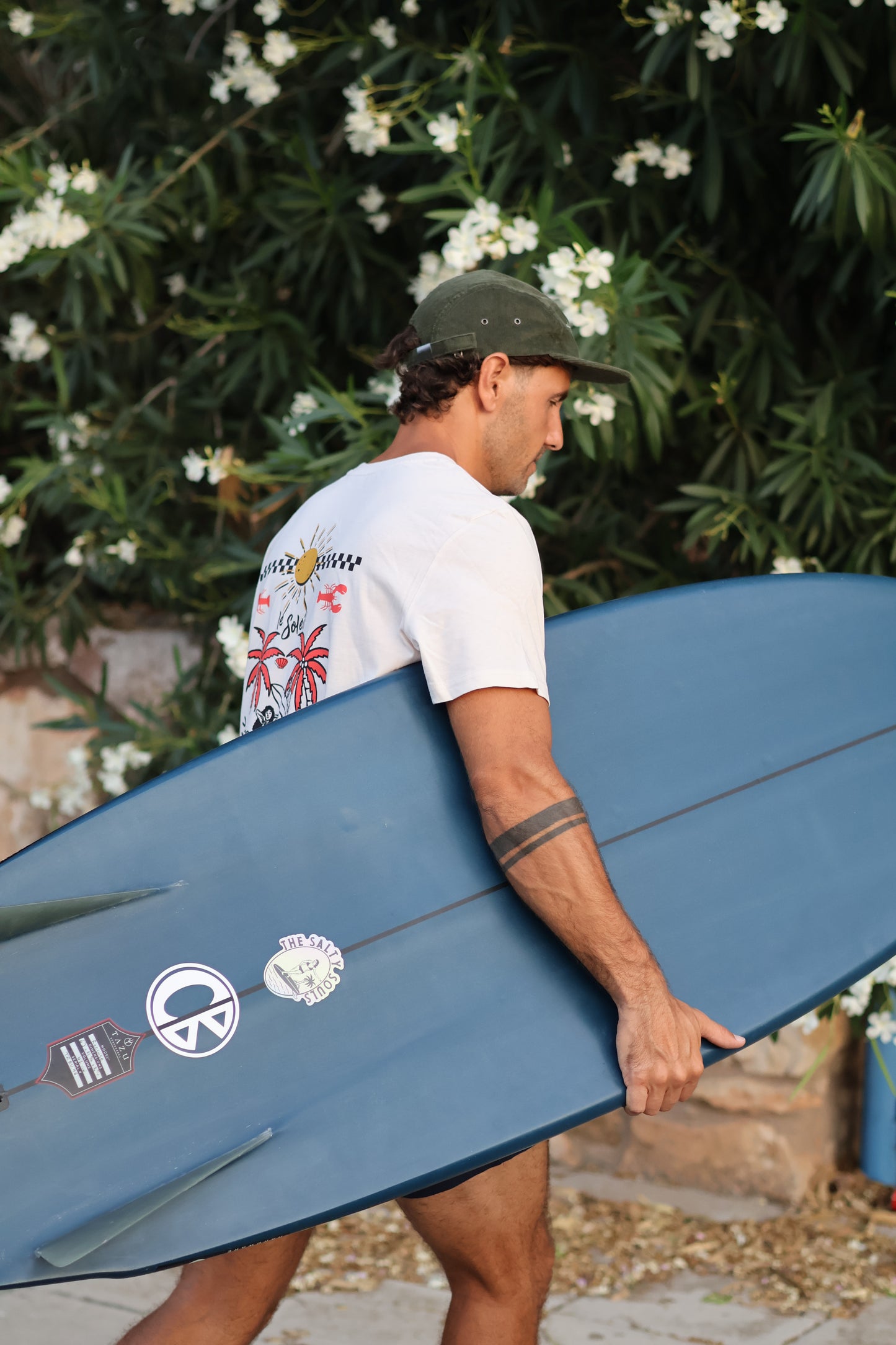 LE SOLEIL T-SHIRT VINTAGE WHITE