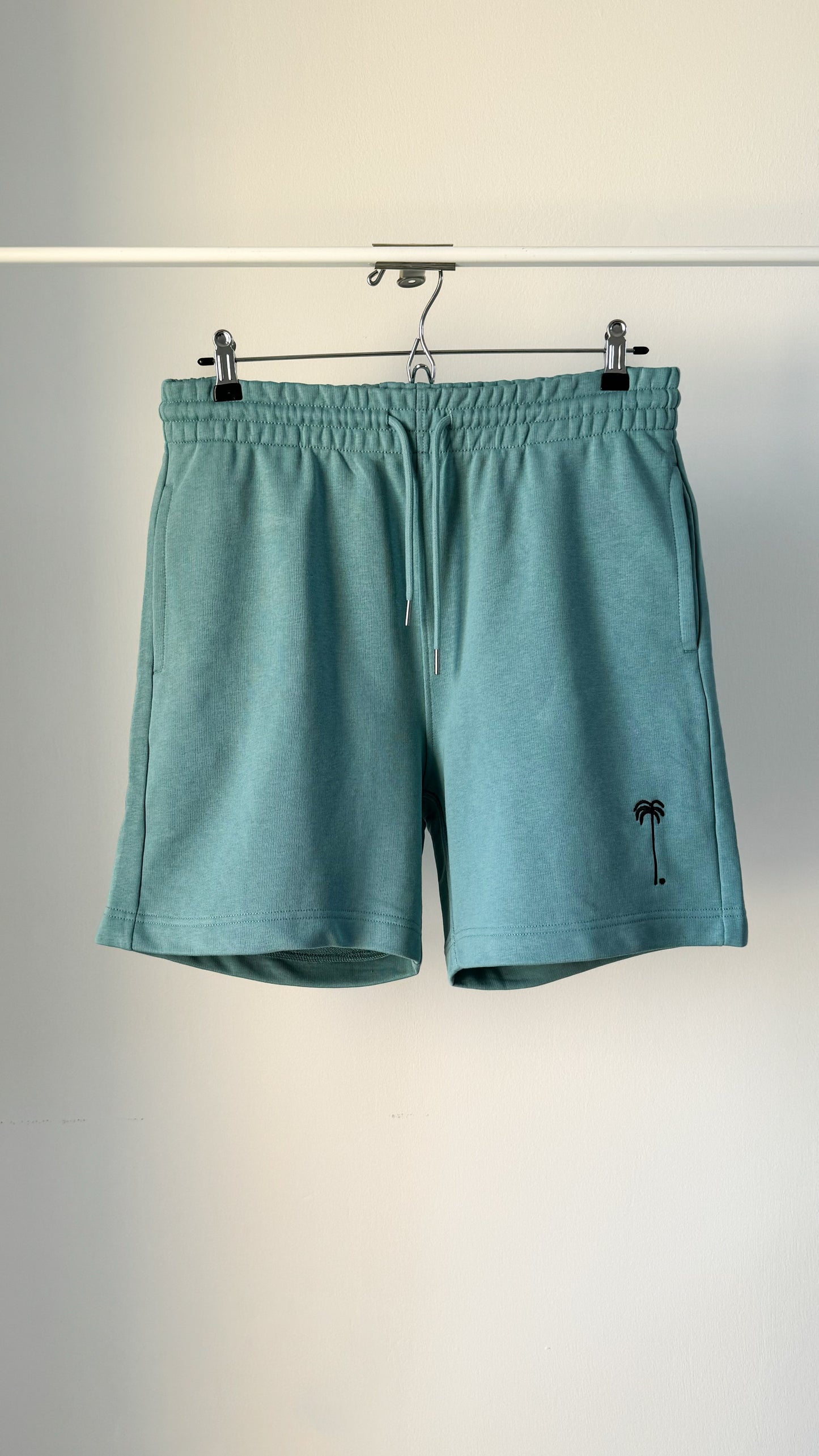 Palm Shorts Aqua