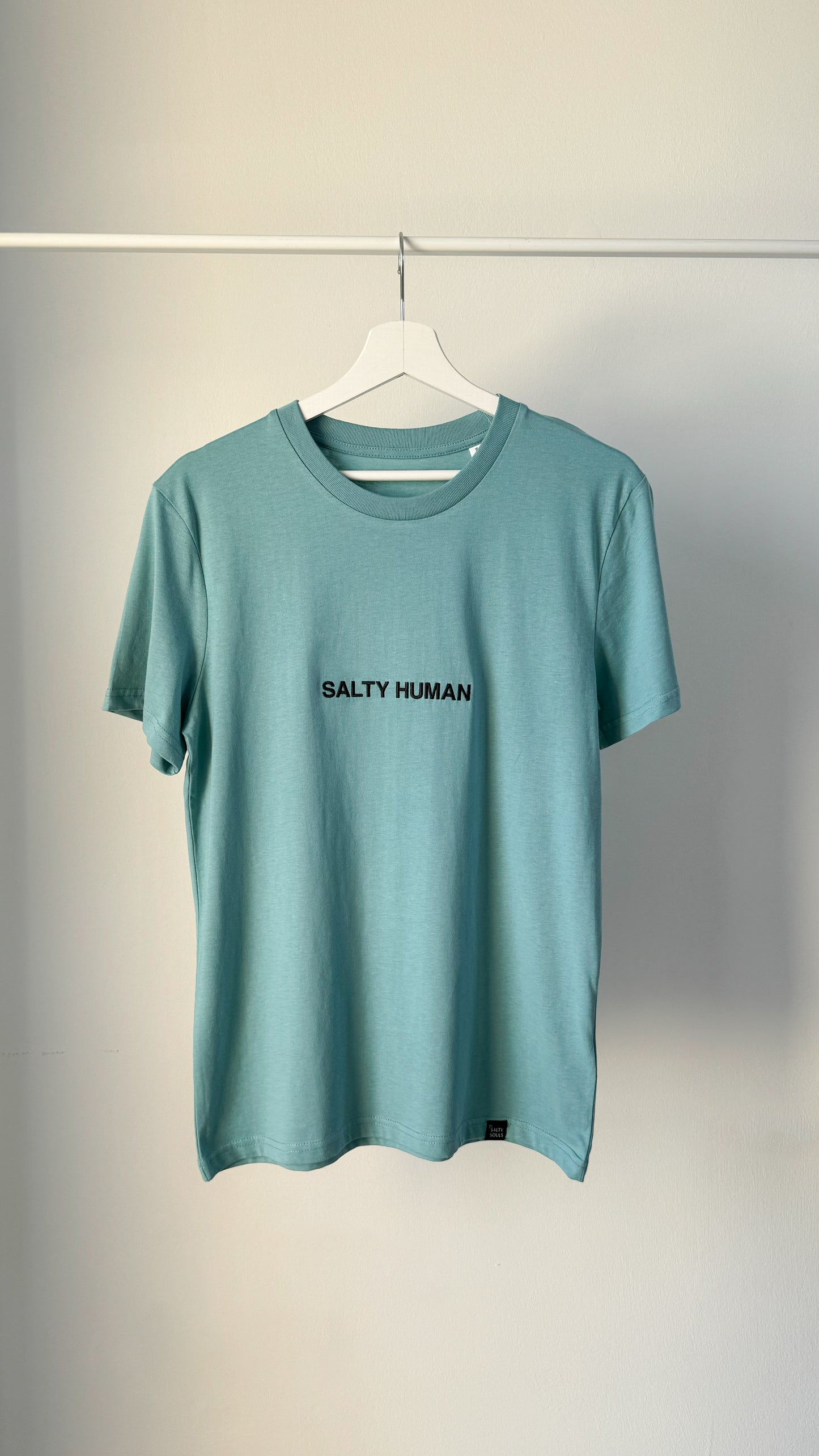 Salty Human T-Shirt Aqua