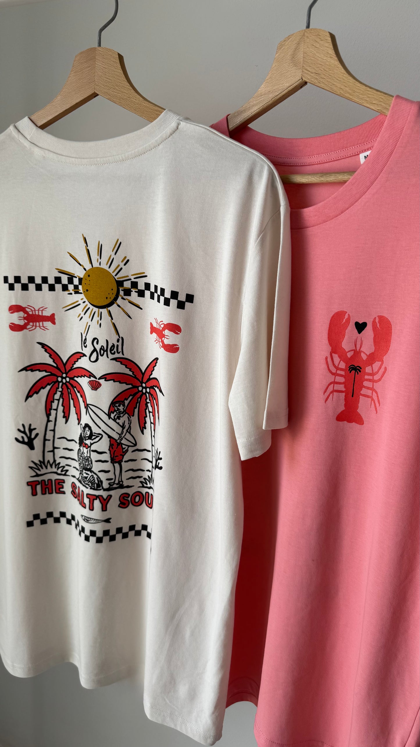 LE SOLEIL T-SHIRT VINTAGE WHITE