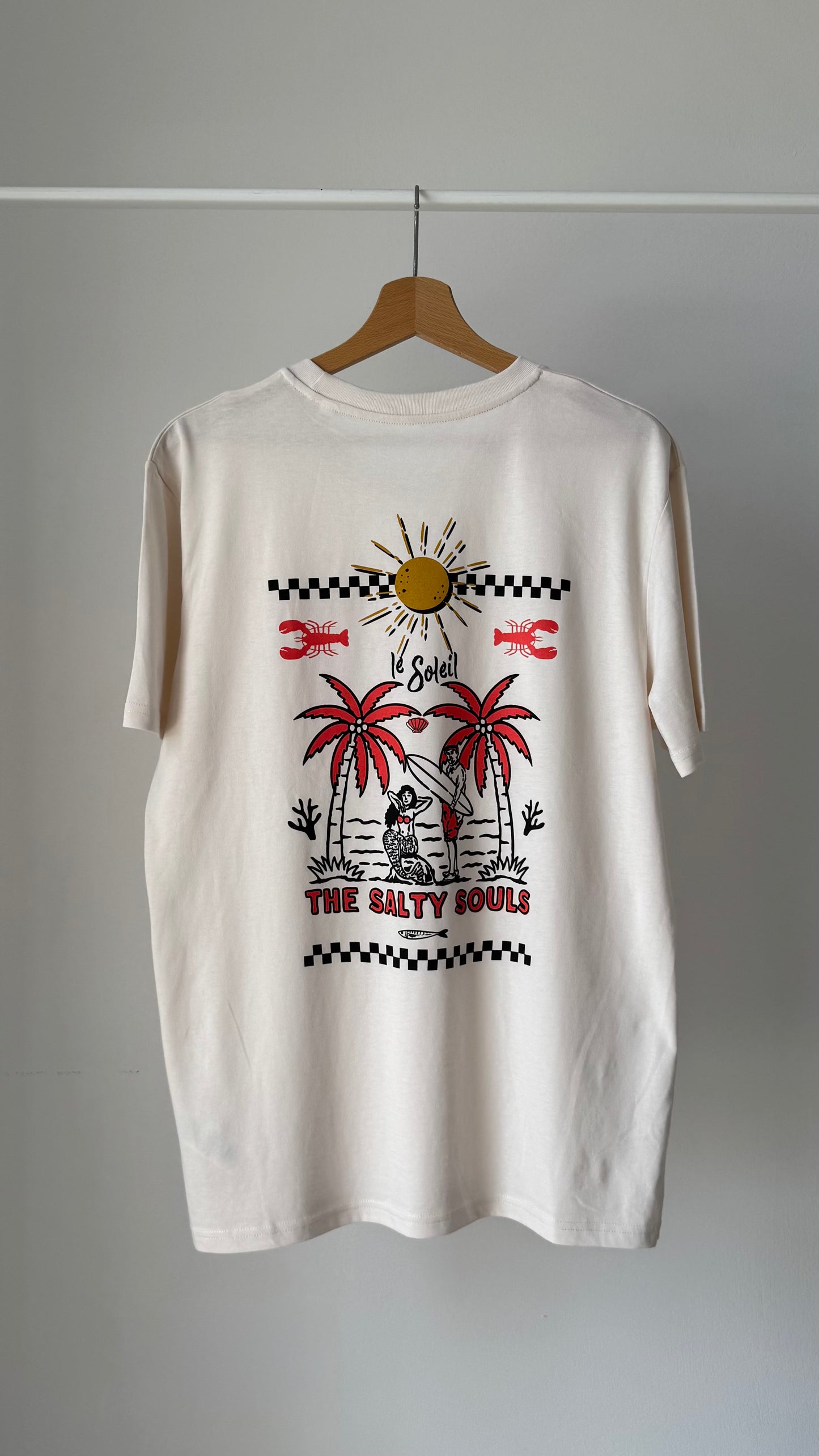 LE SOLEIL T-SHIRT VINTAGE WHITE