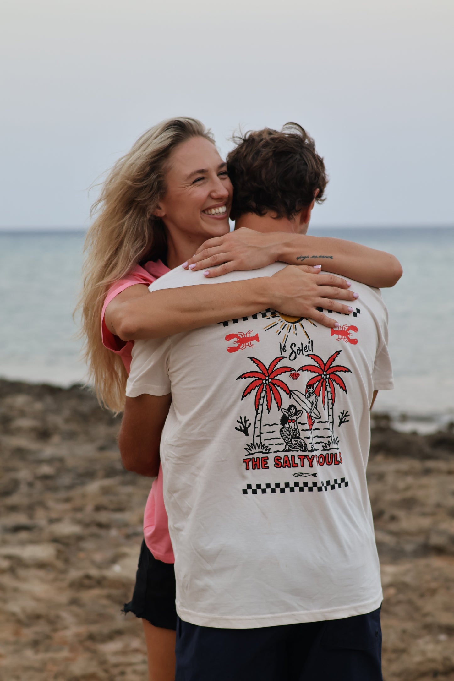 LE SOLEIL T-SHIRT VINTAGE WHITE