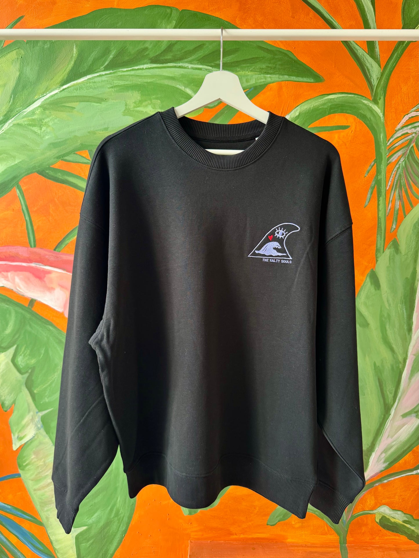 I SEA YOU Crewneck Black