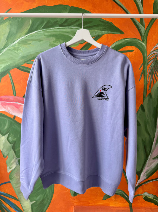 I SEA YOU Crewneck Purple