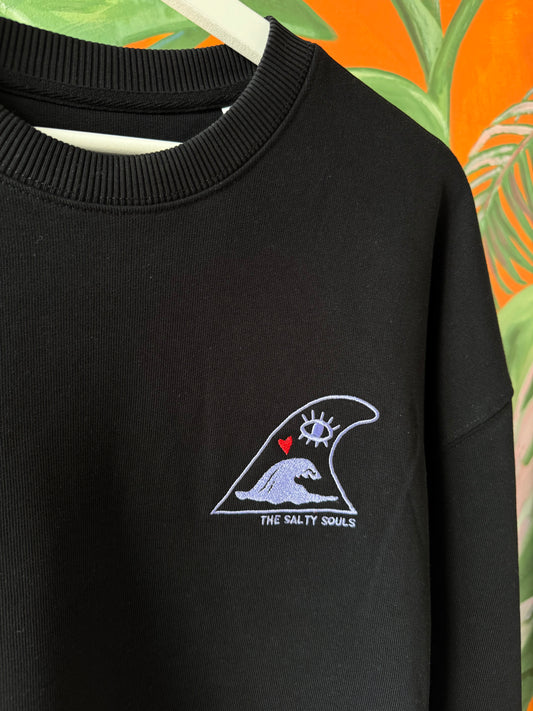 I SEA YOU Crewneck Black